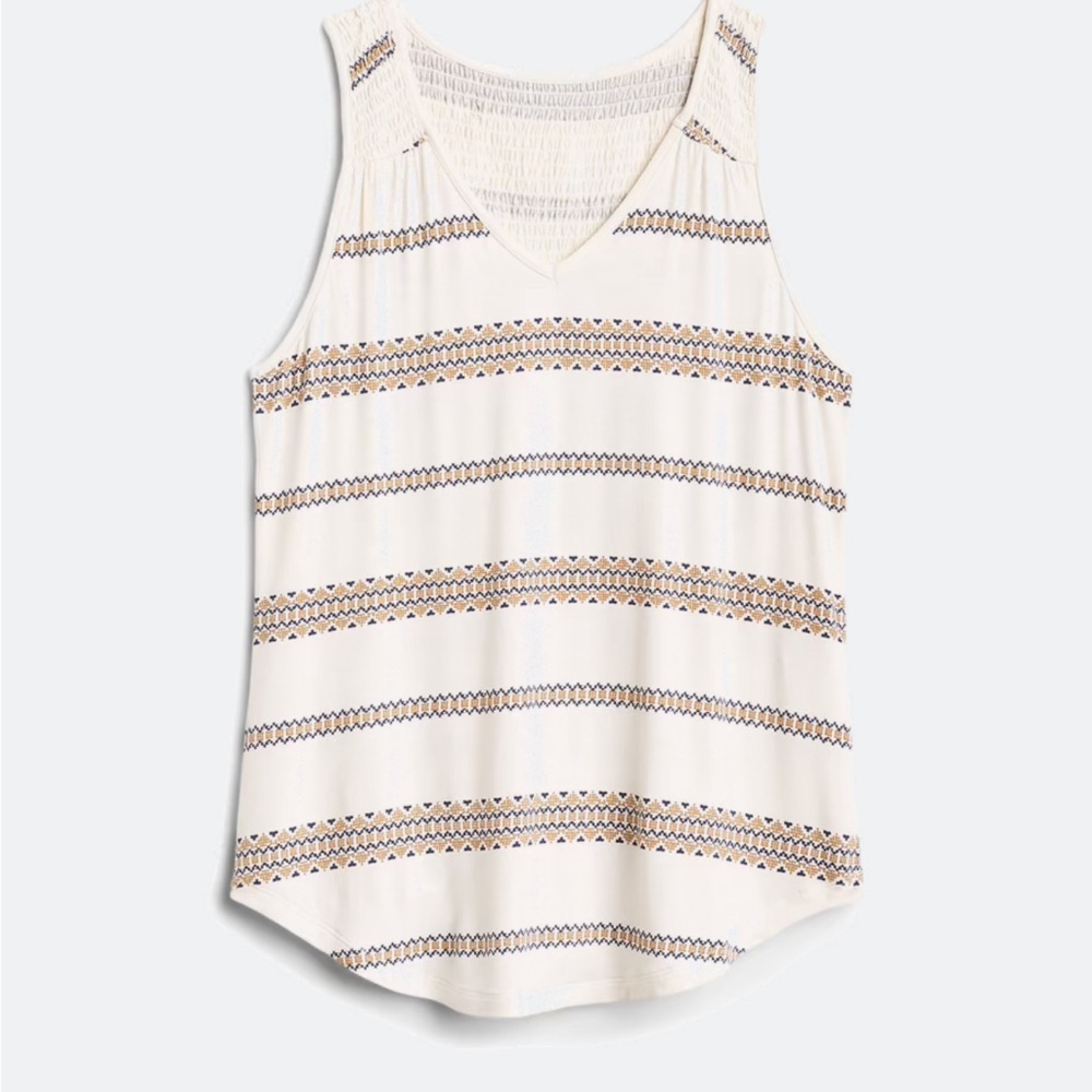 2/$30 🌸 Stitch Fix Market & Spruce Patterned Tank Top